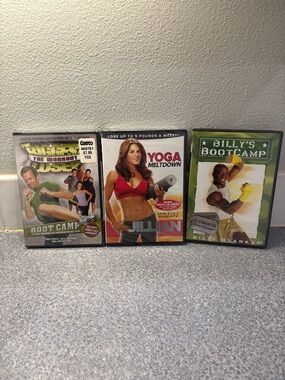 Lot of 3 Fitness Workout DVDs